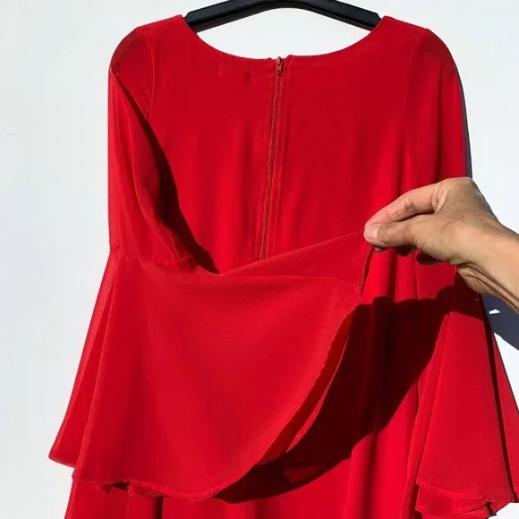 MARCIANO red dress, size Girl L (14), new
